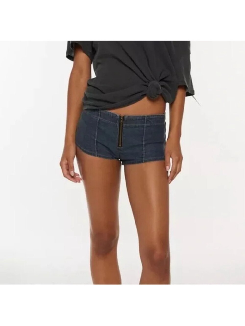 Urban Outfitters Silence + Noise Sabrina Denim Micro Short NWOt
